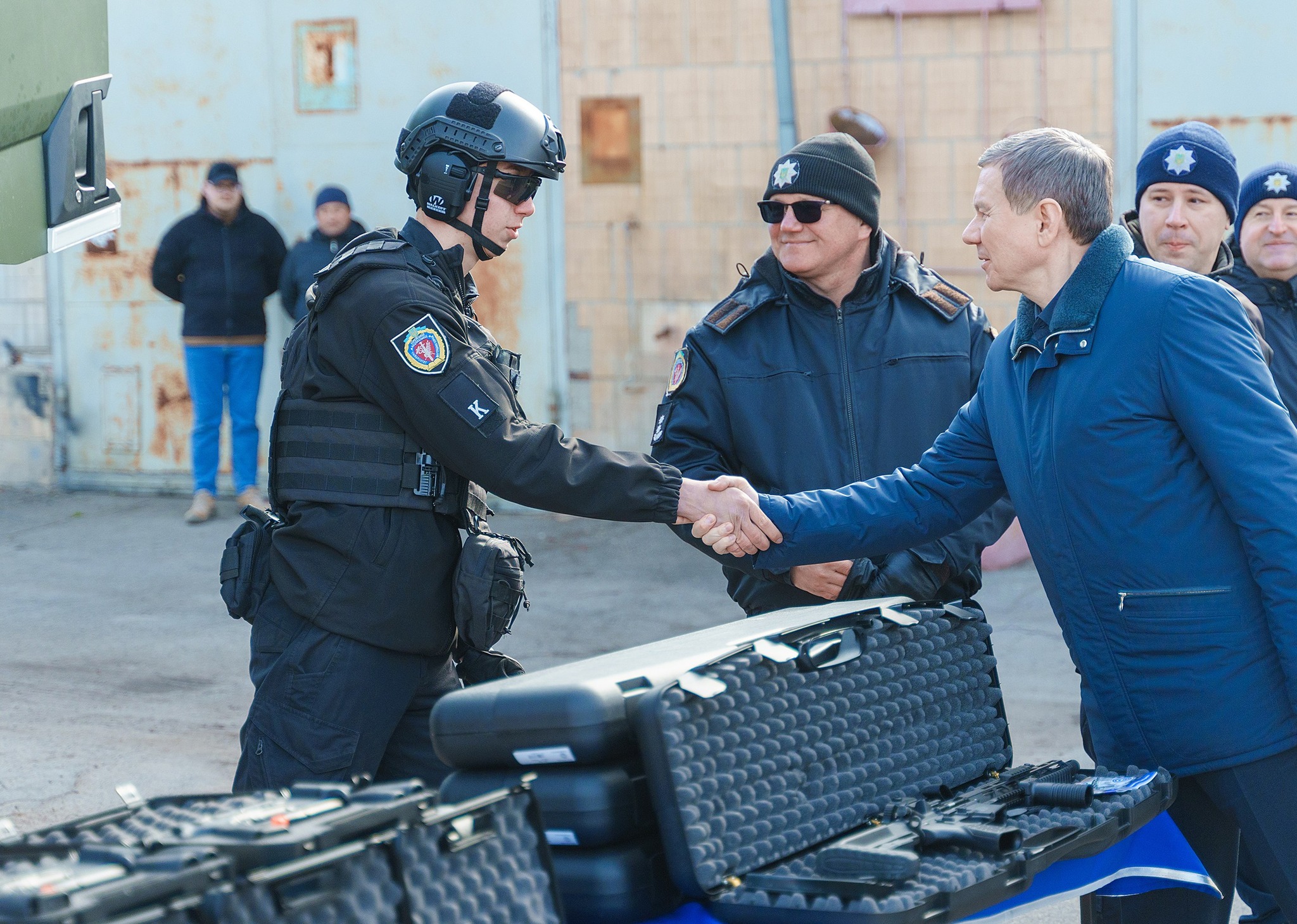Харківський національний університет внутрішніх справ отримав від команди Вінницької міської ради, Вінницької громади та Міжрегіонального координаційного гуманітарного штабу техніку сучасного зразка